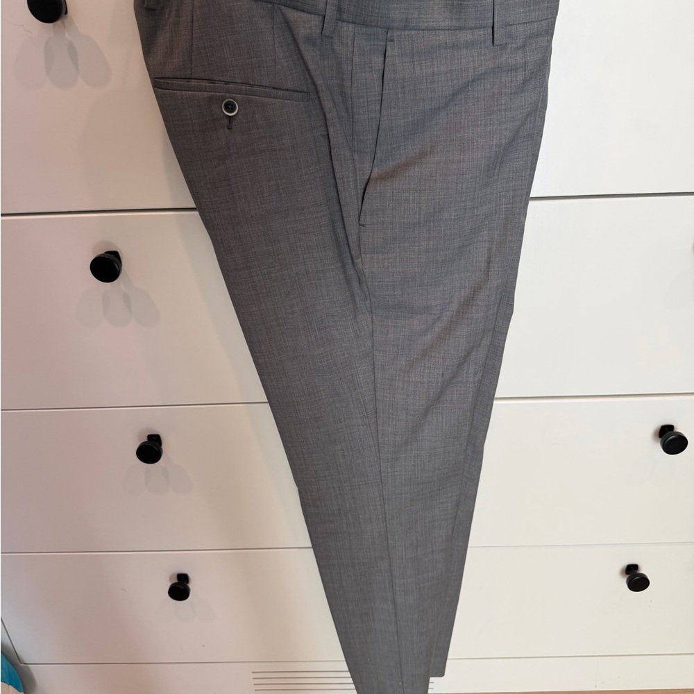 Hugo Boss Light Gray Trousers